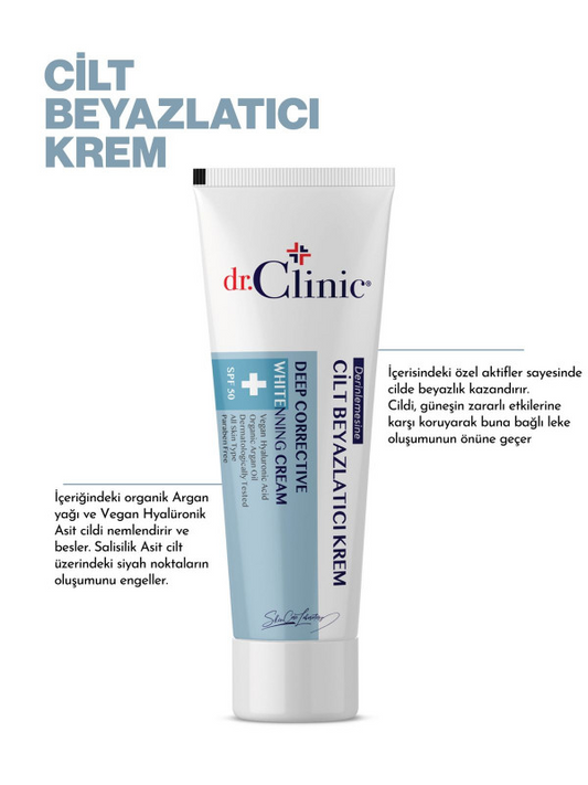 Derinlemesine Cilt Beyazlatıcı Krem 50 ml